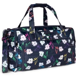 Lug Trolley Duffel Bag Bright Floral like new condition
